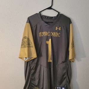 Notre Dame 2016 Shamrock Series Under Armour Jersey